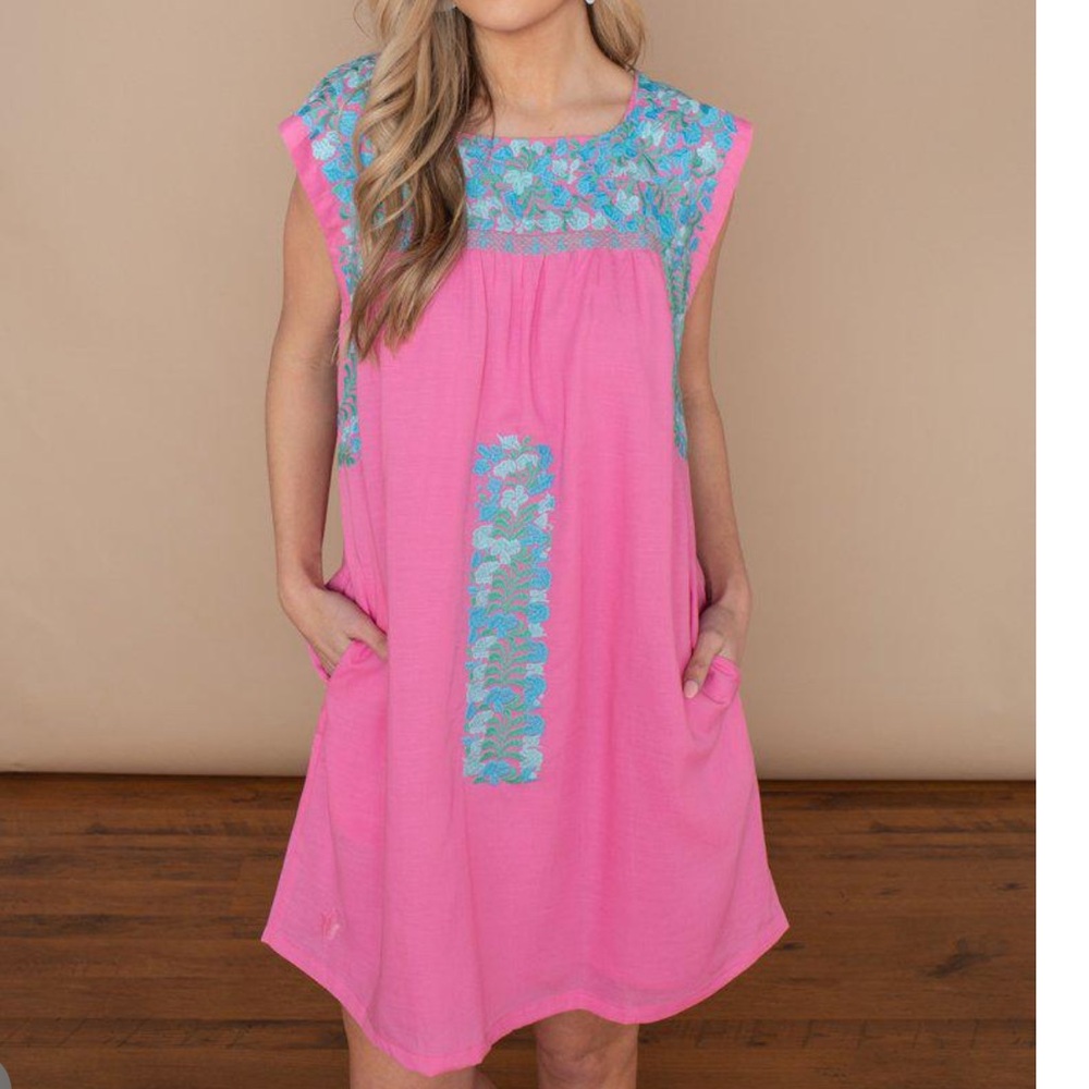 J Marie Hannah Embroidered Dress NWT